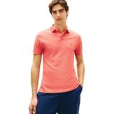 Tommy Hilfiger Erkek Polo Tişört Kısa Kollu 1985 Regular Fit, Kırmızı (Vintage Red), S