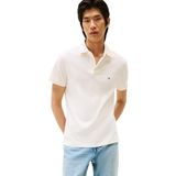 Tommy Hilfiger Erkek Polo Tişört Kısa Kollu 1985 Regular Fit, Sarı (Fildişi Yaprağı), S