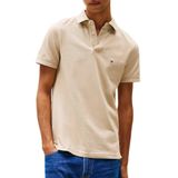 Tommy Hilfiger Erkek Polo Tişört Kısa Kollu 1985 Slim Fit, Haki (Sandalwood), S