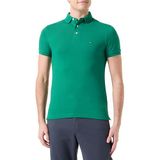 Tommy Hilfiger Erkek Polo Yaka T-shirt MW0MW17771L4F, Yeşil, L
