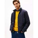 Tommy Hilfiger Erkek Regular Fit Fermuar Kapamalı Dik Yaka Uzun Kollu Mavi Ceket MW0MW40592-DW5 - 3XL