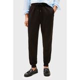 Tommy Hilfiger Erkek Regular Fit Normal Bel Lastikli Paçalı Pamuklu Jogger Siyah Eşofman Altı MW0MW37242-BDS - 3XL