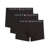 Tommy Hilfiger Erkek Siyah 3’lü Rib Trunk Boxer UM0UM03622 - Sarı - XL