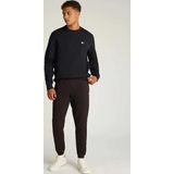 Tommy Hilfiger Erkek Siyah Logolu Kazak