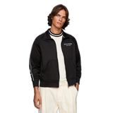 TOMMY HILFIGER Erkek Siyah Marka Logo Detaylı Regular Fit Sweatshirt, XL