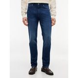 Tommy Hilfiger Erkek Slim Fit Düz Paça Esnek Pamuklu Denim Lacivert Jeans MW0MW43161-1BL - 00 Lacivert