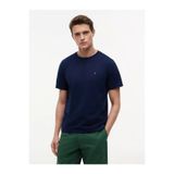 Tommy Hilfiger Erkek Slim Fit Yuvarlak Yakalı Kısa Kollu Esnek Kumaş Lacivert1 T-Shirt