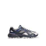 Tommy Hilfiger Erkek Sneaker M Runner Tech Mıx, Beyaz - Lacivert, 42 42 EU