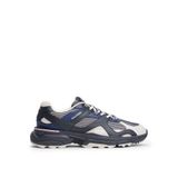 Tommy Hilfiger Erkek Sneaker M Runner Tech Mıx, Beyaz - Lacivert, 44