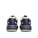 Tommy Hilfiger Erkek Sneaker M Runner Tech Mıx, Beyaz - Lacivert, 45 45 EU
