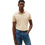 Tommy Hilfiger Erkek S/S Polo Tişört, Haki (Sandalwood), S