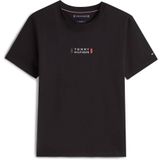 Tommy Hilfiger Erkek S/S tişört, siyah (Black), S
