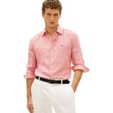 Tommy Hilfiger Erkek S/S tişört, Turuncu (Turuncu Flaş / Şerit), S