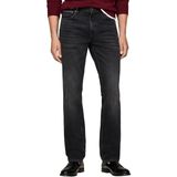 Tommy Hilfiger Erkek Straight Denton Str Twain Blk Mw0mw36673 Fermuarlı Sweatshirt, Denim (Twain Black), 30W / 30L