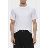 Tommy Hilfiger Erkek T-Shirt MW0MW37508, Beyaz, M