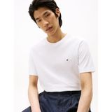 Tommy Hilfiger Erkek T-Shirt MW0MW37508, Beyaz, S