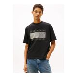 Tommy Hilfiger Erkek TJM 90S Distressed Flag T-shirt