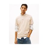 Tommy Hilfiger Erkek Tjm Liner Logo Detaylı T-Shirt - Bej - XL