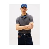 Tommy Hilfiger Erkek Tjm Placket Slim Fit Polo Yaka T-Shirt - Koyu Gri - XL