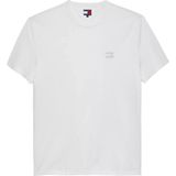 Tommy Hilfiger Erkek Tjm Reg Badge T-Shirt - Ekru - XL