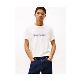Tommy Hilfiger Erkek Tjm Regular 1985 Dna Grafik Ss T-Shirt - Ekru - XL