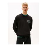 Tommy Hilfiger Erkek TJM Regular Entry Dna Play Bisiklet Yaka Sweatshirt