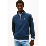 Tommy Hilfiger Erkek TJM Regular Fit Badge Fermuar Detaylı Sweatshirt