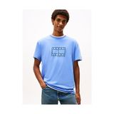 Tommy Hilfiger Erkek Tjm Regular Fit Center T-Shirt - Açık Mavi