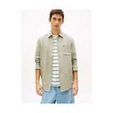 Tommy Hilfiger Erkek Tjm Regular Fit Linen Gömlek - XL - Ada Çayı