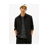 Tommy Hilfiger Erkek Tjm Regular Fit Poplin Gömlek - Siyah - XS