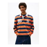 Tommy Hilfiger erkek tjm relax stripe rugby polo t-shirt