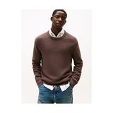 Tommy Hilfiger Erkek Tjm Slim Fit Kazak - Koyu Kahverengi