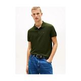 Tommy Hilfiger Erkek Tjm Slim Fit Placket Polo Yaka T-Shirt - Yeşil - XL