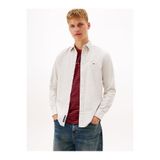Tommy Hilfiger Erkek TJM Slim Stripe Oxford Gömlek