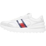 Tommy Hilfiger Erkek TJM TECHNICAL RUNNER ESS Spor Ayakkabı Ecru 40