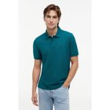 Tommy Hilfiger Erkek Yeşil Essential Pique Polo Yaka T-Shirt