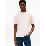 Tommy Hilfiger Erkek Yuvarlak Yaka Regular Fit Düz Model Kısa Kol Pembe T-Shirt MW0MW39358-TPB