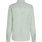 Tommy Hilfiger Ess Lınen Relaxed Shırt Kadın Yeşil Gömlek - WW0WW44679 - 38