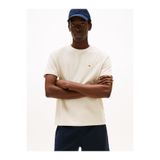 Tommy Hilfiger Ess Seasonal Reg Fıt Solıd Tee Erkek Bej T-Shirt - Mw0mw39995