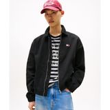 Tommy Hilfiger Essential Flag Jacket Erkek Siyah Ceket - DM0DM21930-BDS