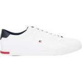Tommy Hilfiger Essential Leather Detail Vulc Erkek Ayakkabı - Beyaz