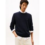 Tommy Hılfıger Essentıal Structure Crew Neck Kazak - Lacivert - 3XL