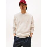 Tommy Hilfiger Essentıal Terry Crewneck Erkek Bej Sweatshirt - Mw0mw37237