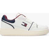 Tommy Hilfiger Fine Cleat Retro Basketball Erkek Beyaz Spor Ayakkabı - 0GZ-Beyaz