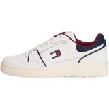 Tommy Hilfiger Fine Cleat Retro Basketball Erkek Beyaz Spor Ayakkabı