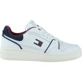 Tommy Hilfiger Fine Cleat Retro Erkek Beyaz Spor Ayakkabı (EM0EM01612-0GZ) - Mavi