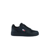 Tommy Hilfiger Fine Cleat Retro Erkek Siyah Spor Ayakkabı (EM0EM01612-BDS)