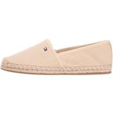 Tommy Hilfiger Flag Canvas Espadril terlik bej, Bej Killi Çakıl, 41 EU