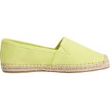 Tommy Hilfiger Flag Canvas Espadril terlik bej, Yeşil Misket Limonu Zing, 38 EU