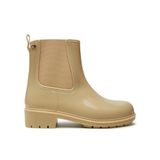Tommy Hilfiger flag rainboot Kadın Bot beige 37